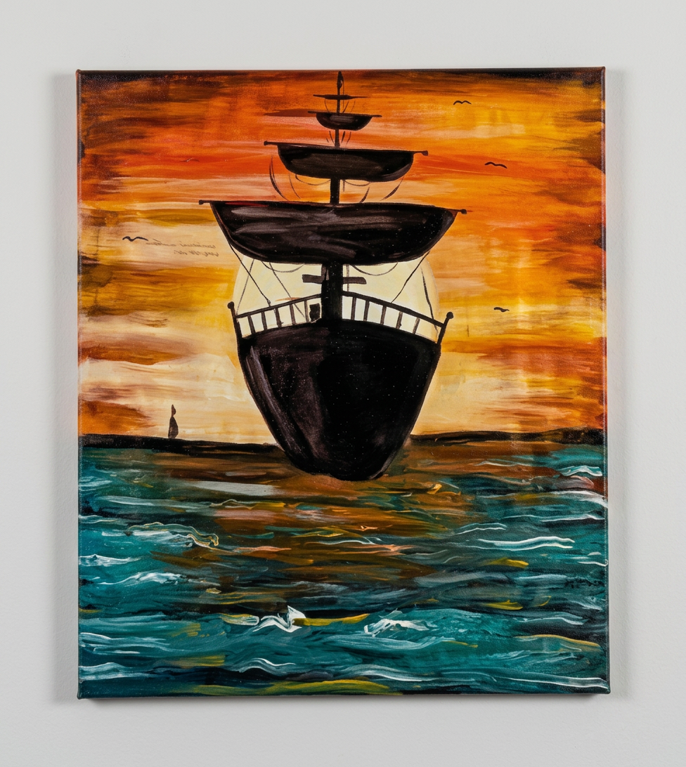Navigare (60 x 50 cm) € 600